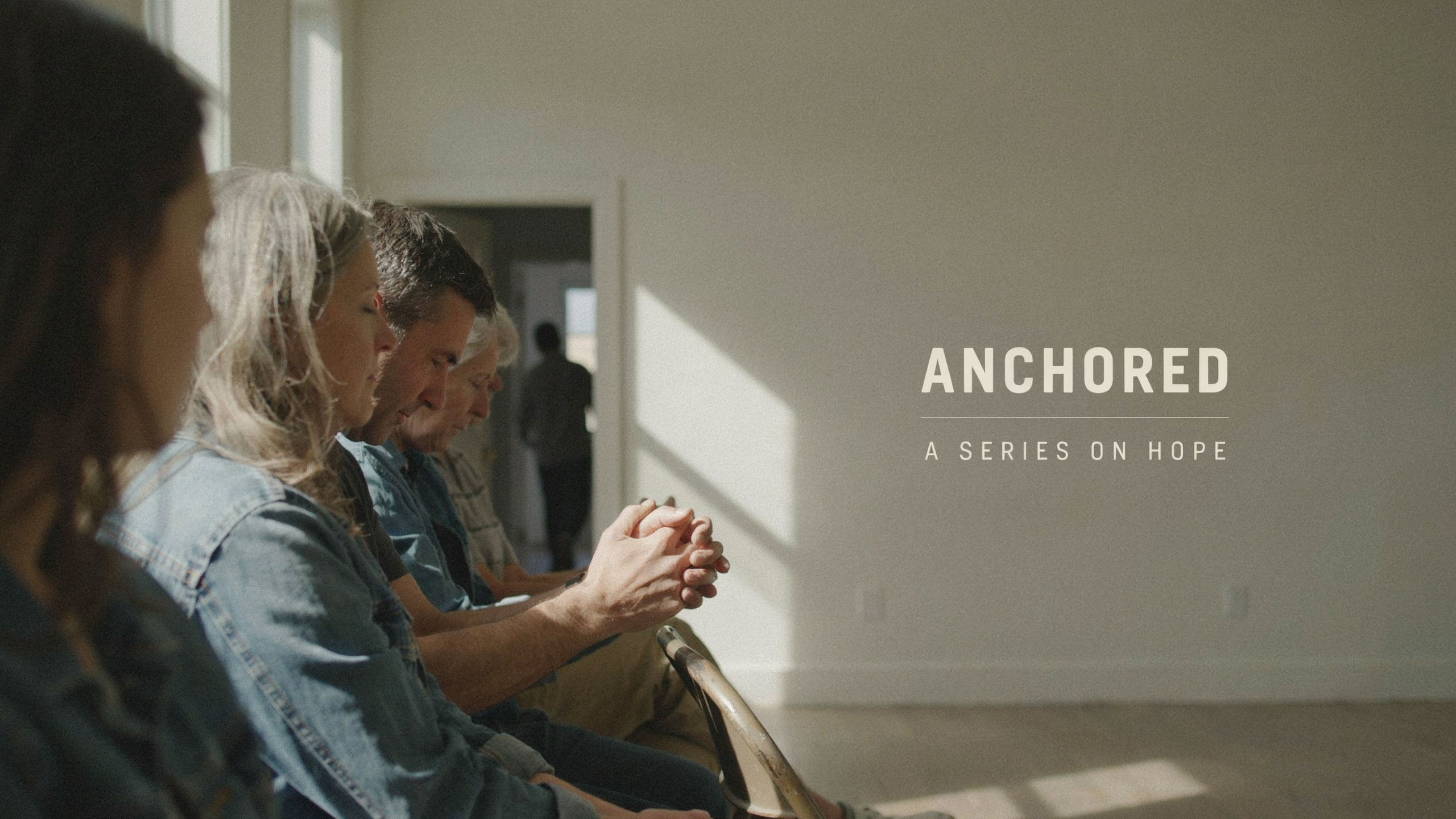 Candid Documentary sermon series graphics style example